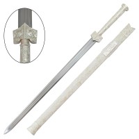 TRADITIONAL HAN DYNASTY SWORD (WHITE SHEATH)